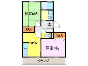 ウィンドミルⅠの物件間取画像